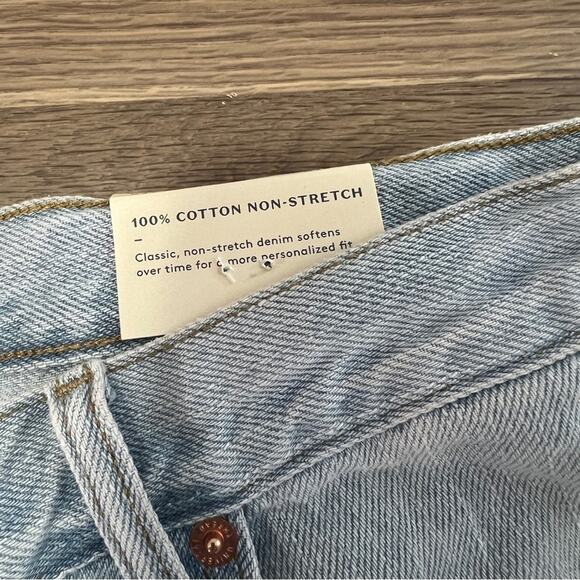 Universal Thread Women's High-Rise Wide Leg Jeans -  Light Wash 10/30 Regular - Picture 8 of 12